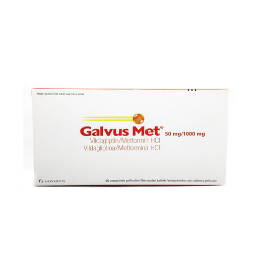 GALVUS MET TABLET 50/1000 MG 3X10S