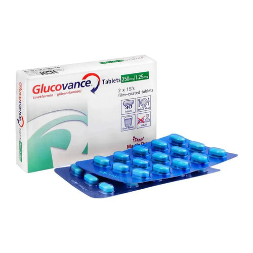 Glucovance Tablet 1.25/250mg 2X15S