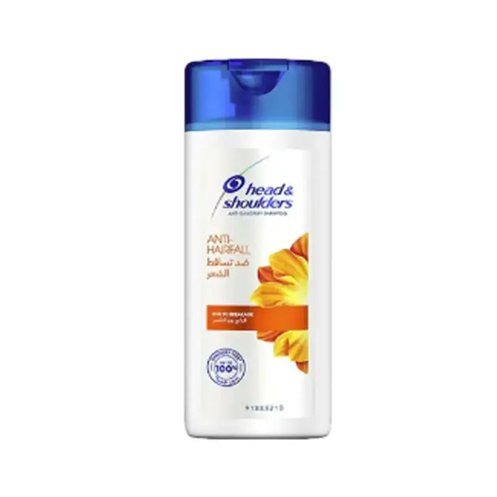 Head & Shoulders anti-hairfall shampoo bottle on a white background