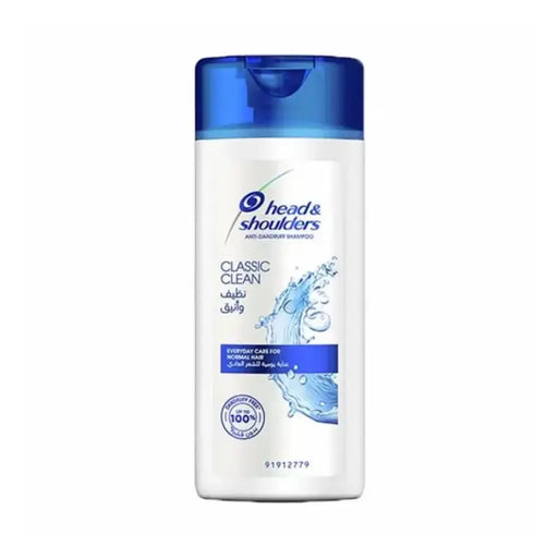 Head & Shoulders shampoo bottle on a white background