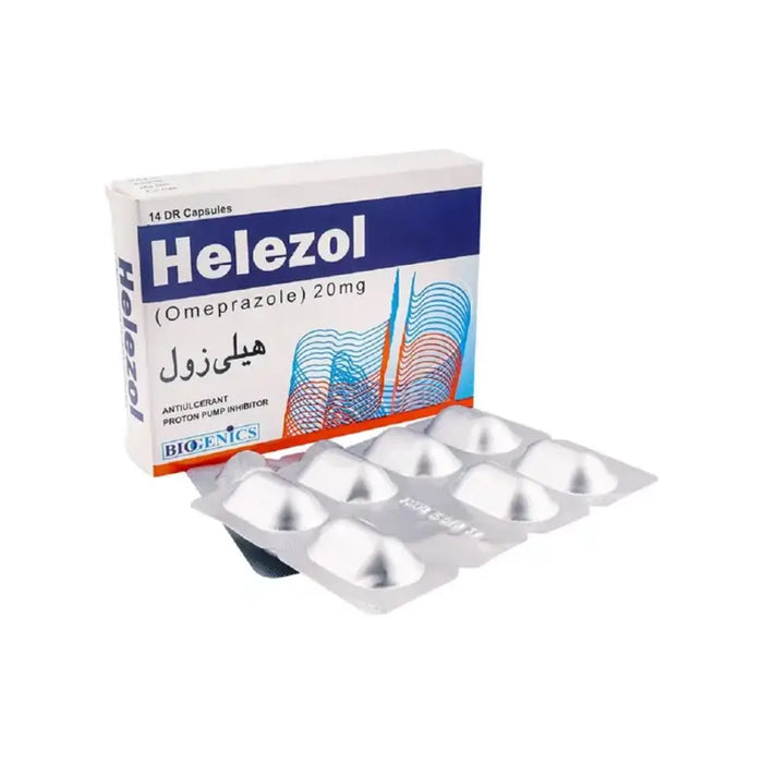 HELEZOL 20MG CAPSULE 2X7S