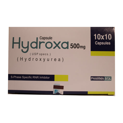 HYDROXA 500MG CAPSULES 1X10'S