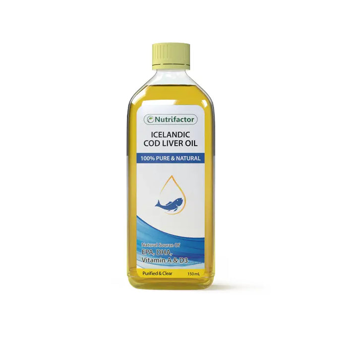 ICELANDIC COD LIVER OIL 150ML