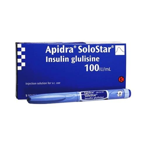 Apidra Solostar 100 Units/ml 3ml 1X5S