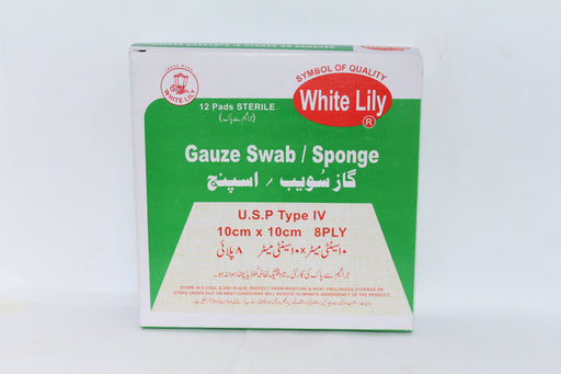 GAUZE PAD NATI 10CM X10CM 12S