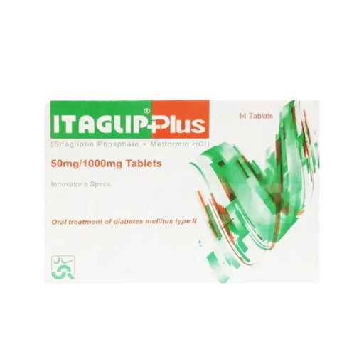 Itaglip Plus 50/1000mg Tablets for managing type 2 diabetes and supporting overall glycemic control.