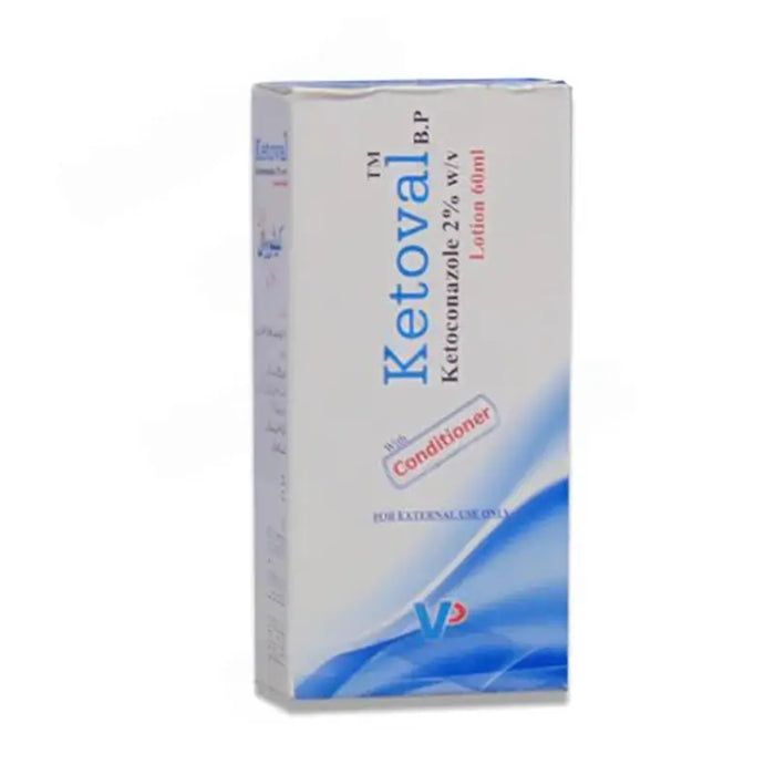 KETOVAL LOTION 60ML 1S