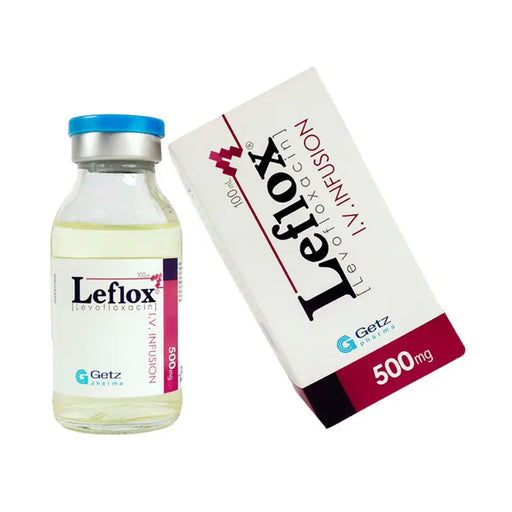 Lefloq bottle and packaging on a white background