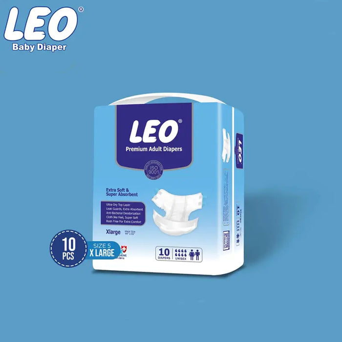 LEO ADULT DIAPER (XL) 1X10'S