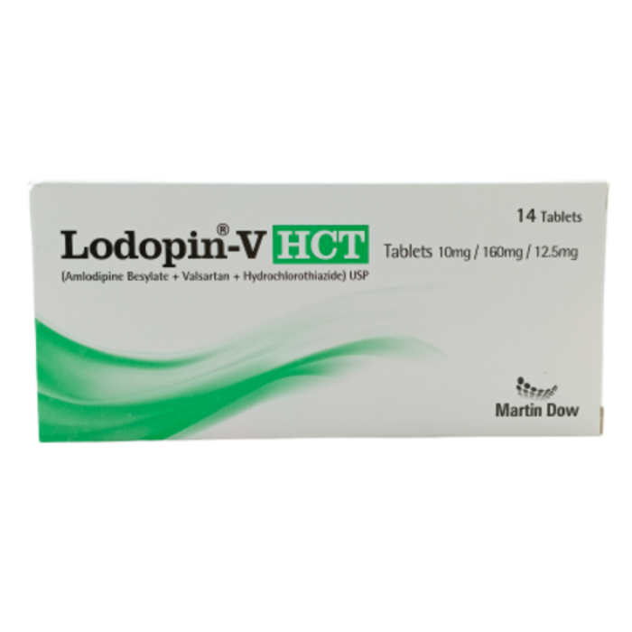 LODOPIN-V HCT 10/160/12.5MG TABLET 2X7'S