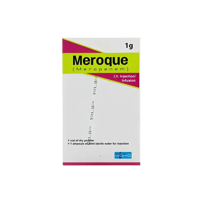 MEROQUE 1GM INJECTION/INFUSION 1S