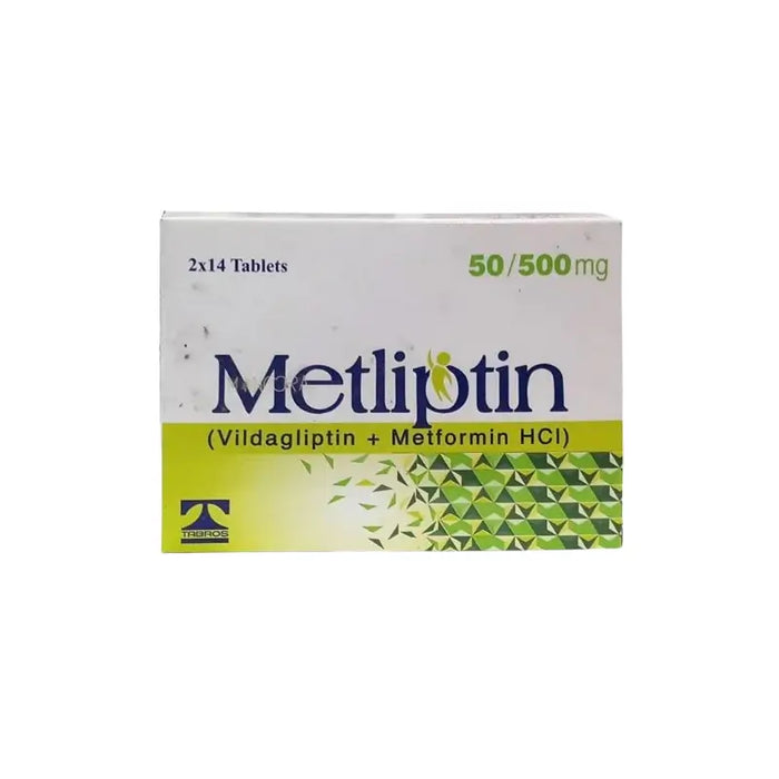 METLIPTIN 50/500MG 2X14S