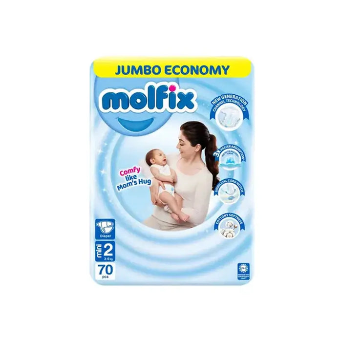 MOLFIX JUMBO DIAPERS 2 MINI 1X70S