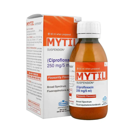 MYTIL suspension bottle and packaging on a white background