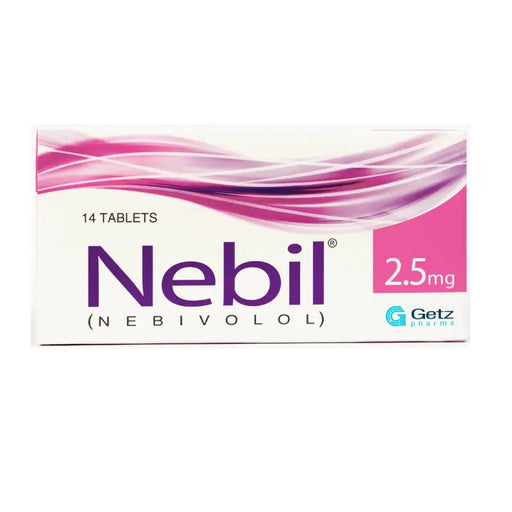 Box of Nebil tablets with purple and white design