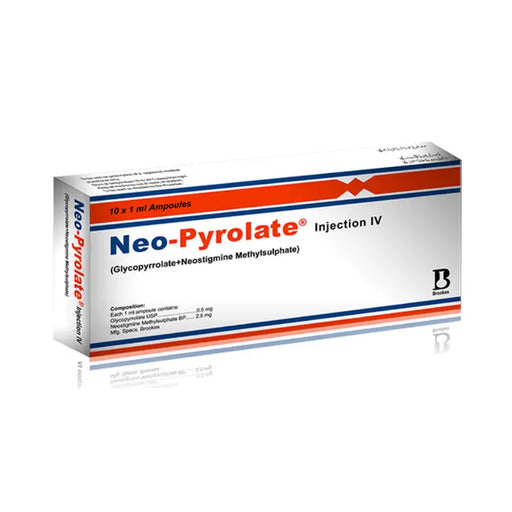 Box of Neo-Pyrolate Injection IV on a white background