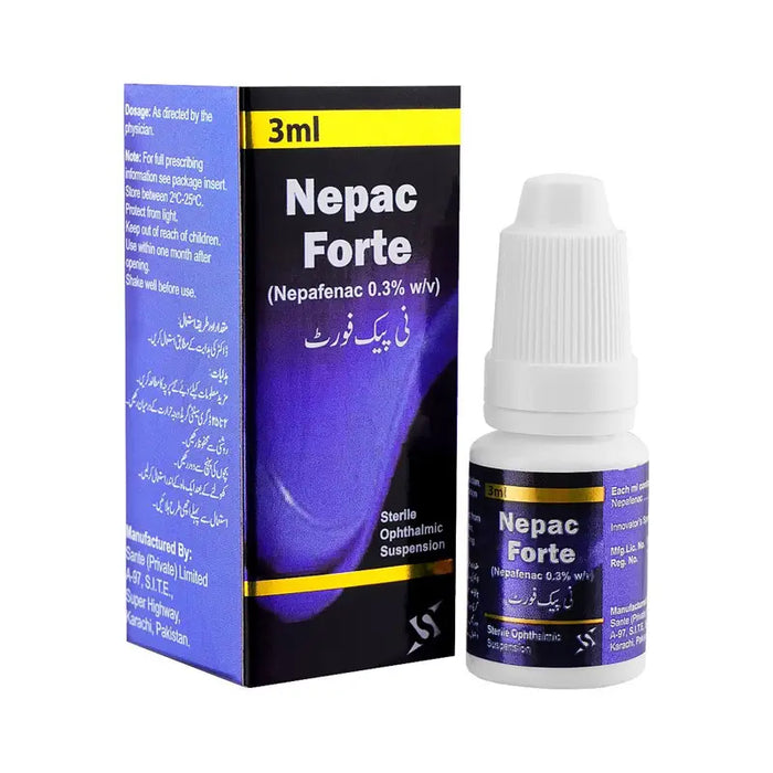NEPAC FORTE 0.3% EYE DROP 1'S