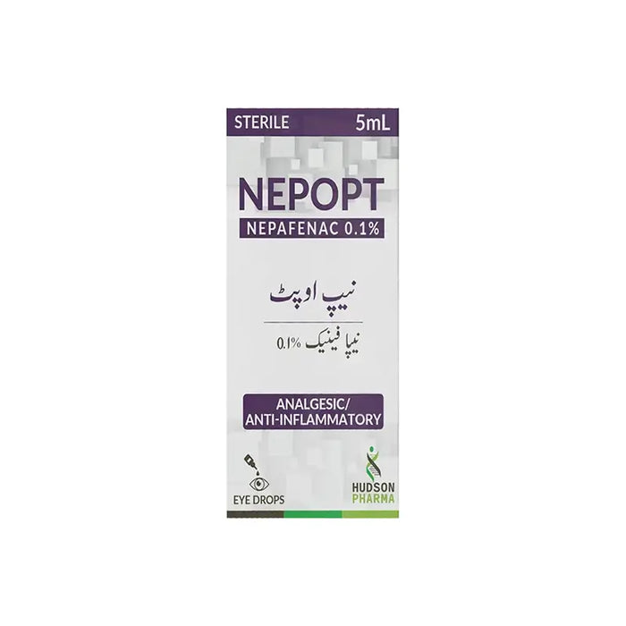 NEPOPT 0.1% / 5ML EYE DROP 1'S