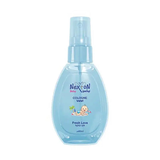Nexton Baby Cologne bottle on a white background