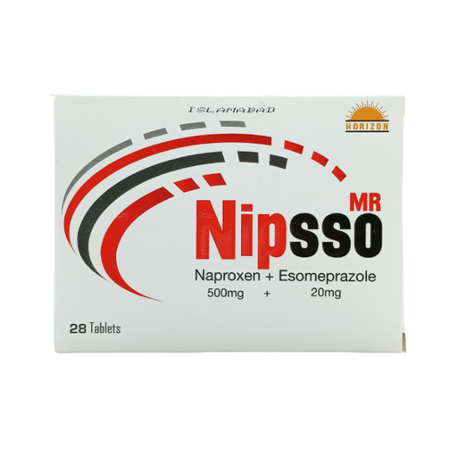 Box of NipSSO medication with red and black design on a white background