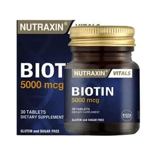 NUTRAXIN BIOTIN 5000MCG TABLET