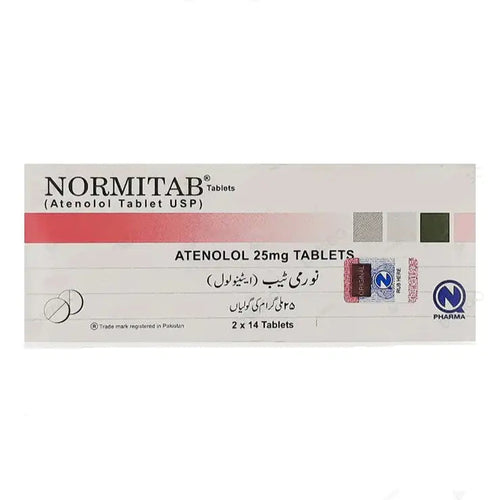 Normitab 25mg 2X14S