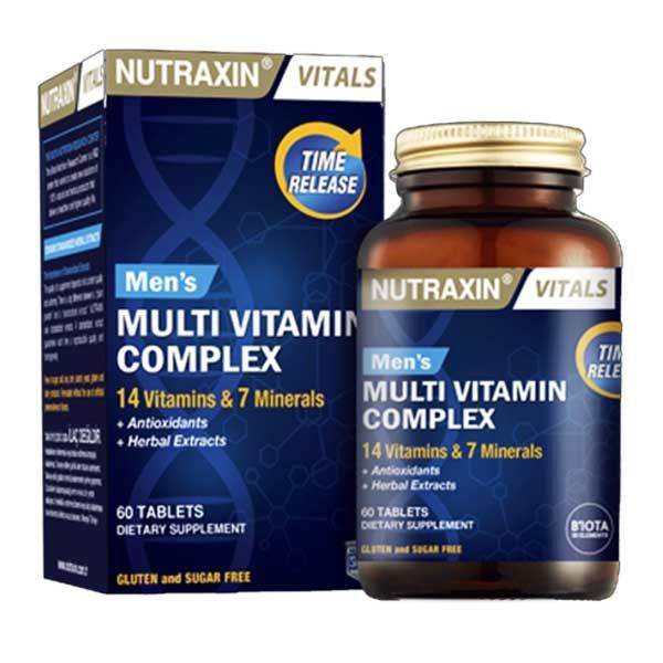 NUTRAXIN MULTI VITAMIN FOR MEN 1X60S TABLETS