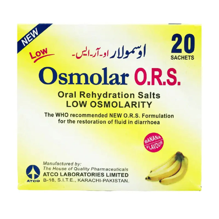 OSMOLAR POWDER (BANANA) 1X20S