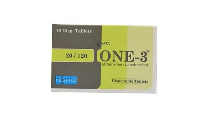 ONE-3 20/120 MG TABLET 2X8S