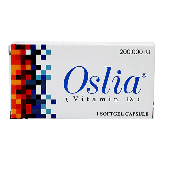 OSLIA 200000 IU SOFTGEL CAPULE 1X1S
