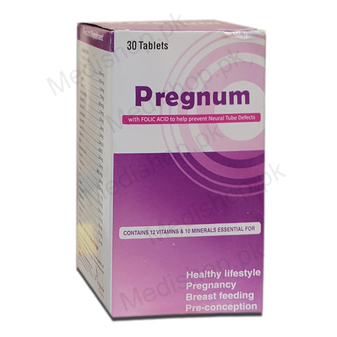 PREGNUM TABLETS 1X30'S