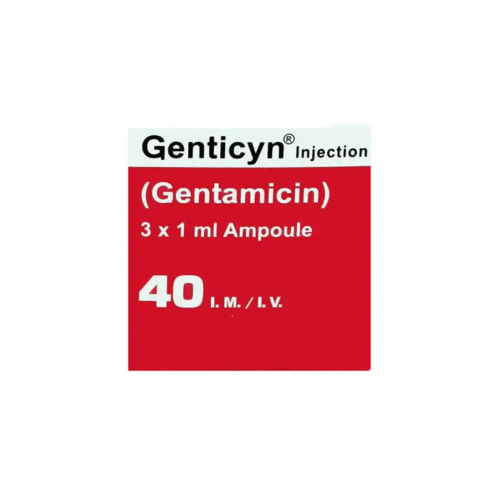 GENTICYN INJECTION 40MG 1ML 1X3S