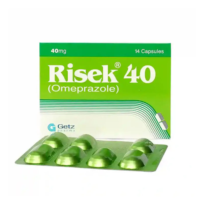 RISEK CAPSULE 40 MG 3X7S