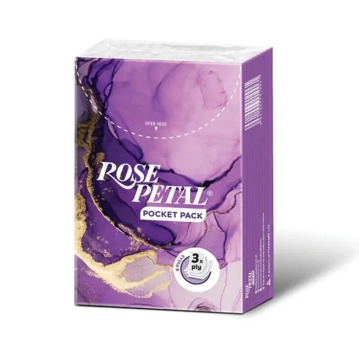 ROSE PETAL TISSIUE POCKET PACK 1X12S