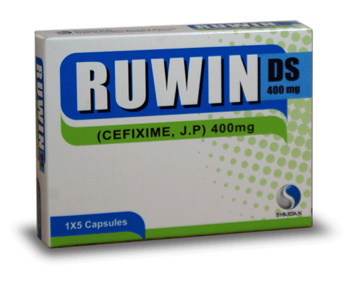 Ruwin 400mg DS Capsules 1X5'S