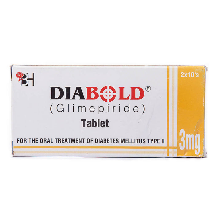 DIABOLD TABLET 3 MG 2X10S