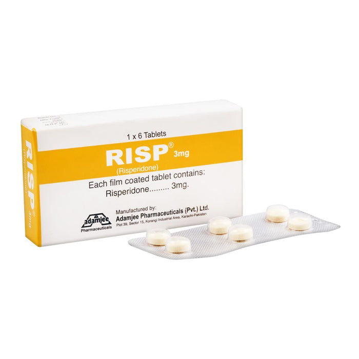 RISP 3MG TABLET 6S
