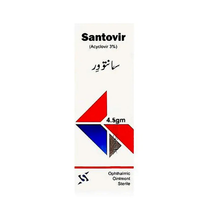 SANTOVIR OINTMENT 4.5GM 