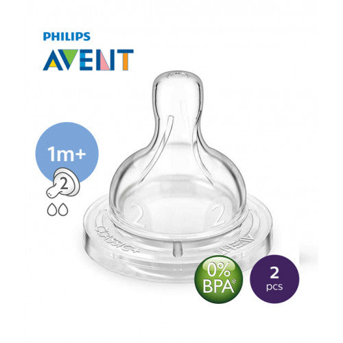 NATURAL TEAT SLOW FLOW 1M+2H 1S