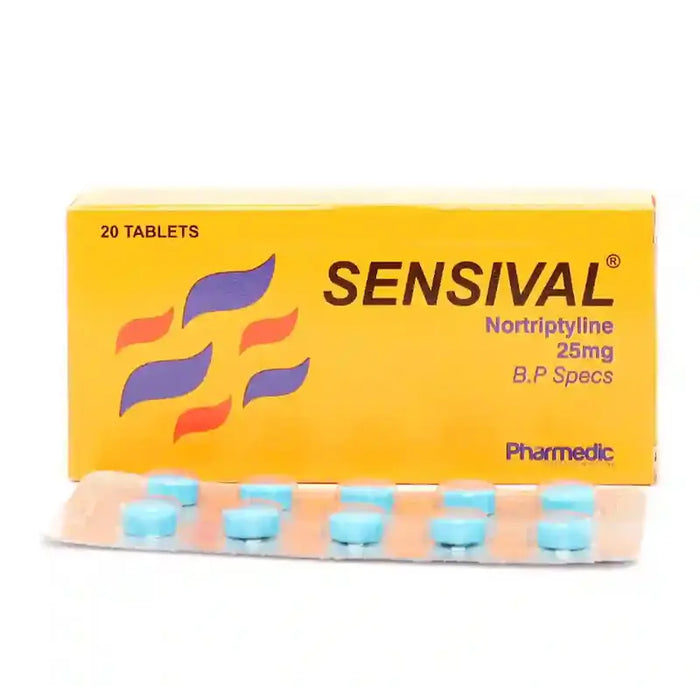 SENSIVAL 25MG TABLETS 2X10S