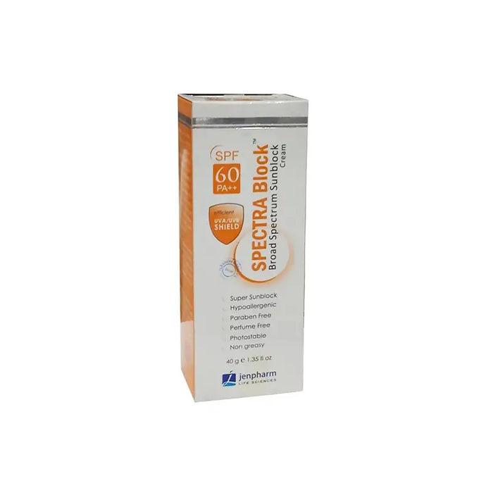 SPECTRA BLOCK 60 CREAM 40GRAM 1S