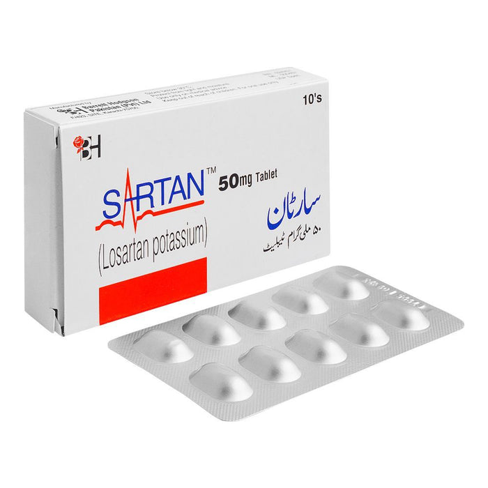 SARTAN TABLET 50 MG 10S