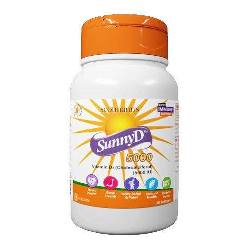 SUNNY D 5,000 SOFTGEL CAPSULES BOTTLE 1X30'S