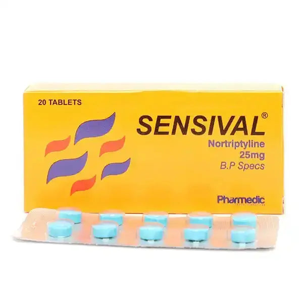 SENSIVAL 25MG TABLETS 2X10S