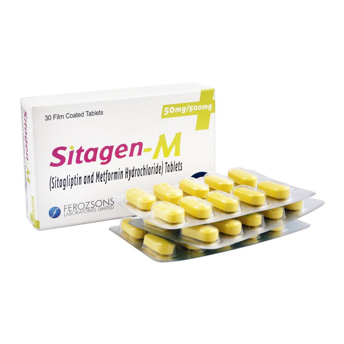 SITAGEN-M 50/500MG TABLET 3X10S