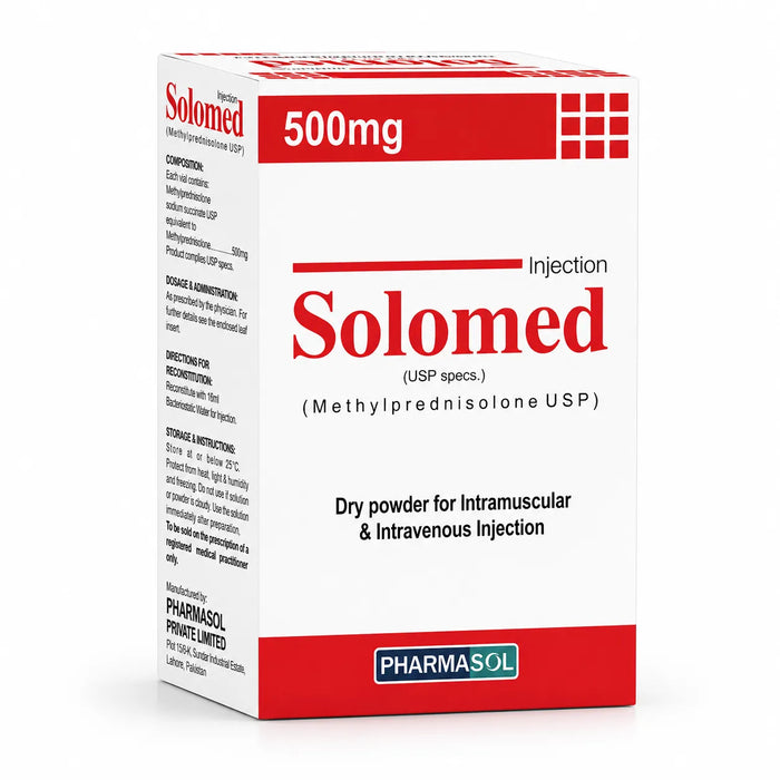 SOLOMED 500MG INJECTION 1S