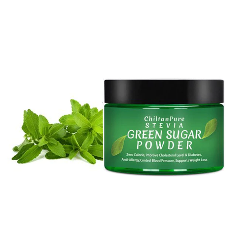 STEVIA GREEN SUGER POWDER JAR 50GRAM 1'S