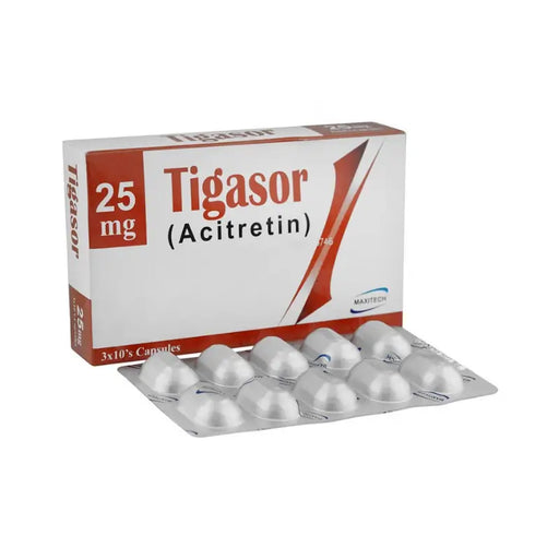 TIGASOR 25MG CAPSULES