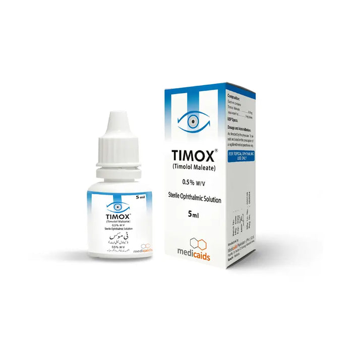 TIMOX OPHTHALMIC SOLUTION 5ML 1S