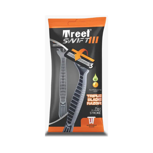 Mreet Swift III disposable razor packaging on a white background